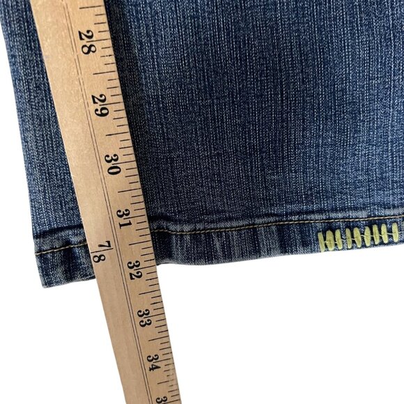 Cowgirl Tuff Gypsy Bootcut Stretch Denim Size 27‎ / 33 inseam - Picture 10 of 12